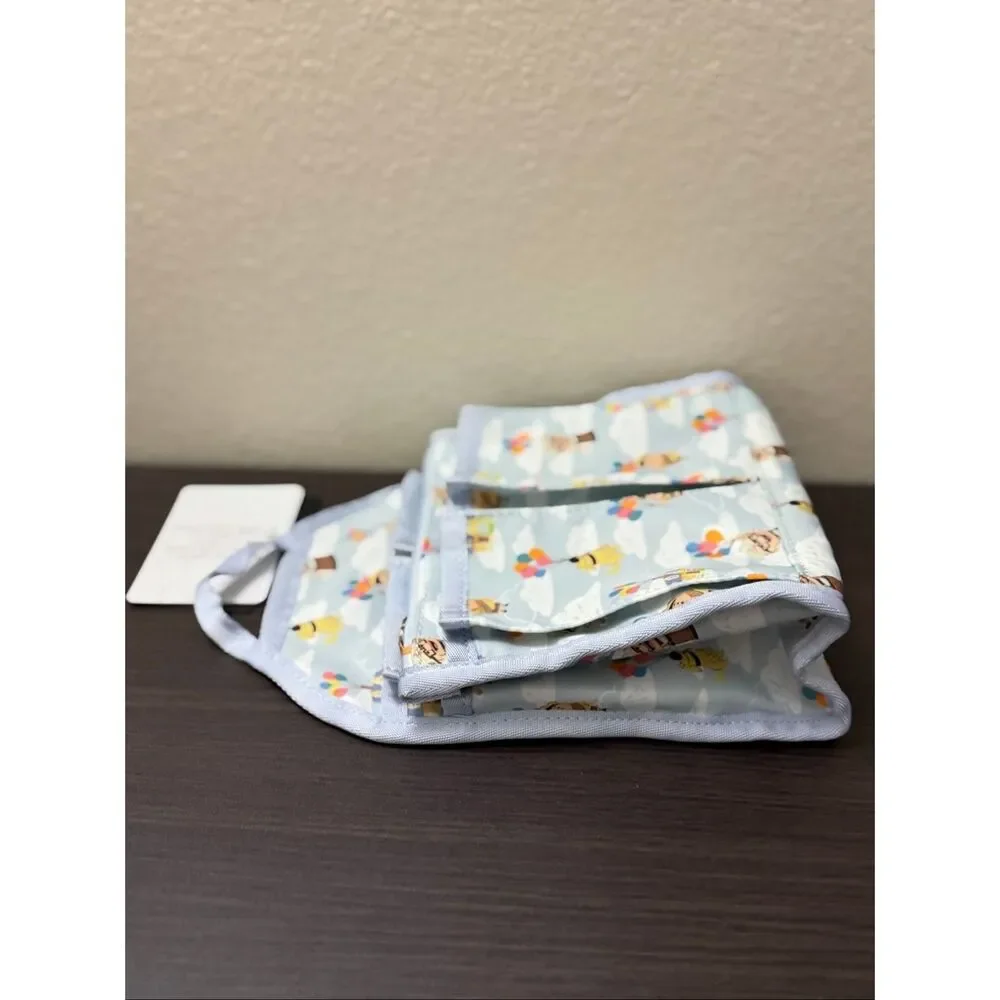 Disney Pixar Up Carl Balloon Allover Print Mini Backpack Organizer